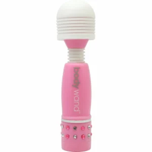 Bodywand Mini Wand Massager Pink - Compact Vibrating System 10.2 cm