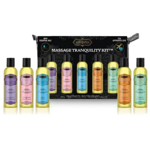 Kama Sutra Massage Tranquility Kit Aromatics 5x15ml Travel Set