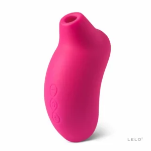 LELO Sona Cerise Sonic Massager - Waterproof, 8 Modes, Rechargeable