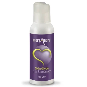MoreAmore Skin Glyde 100 ml Silicone Massage & Glide Formula
