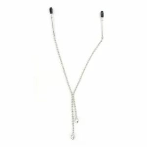 Sportsheets Sincerely Teardrop Crystal Chain Adjustable Clips 45.7cm