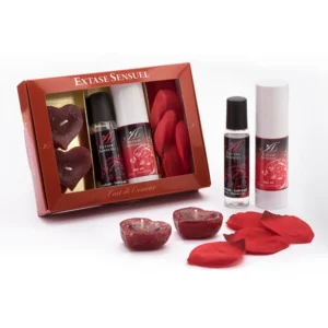 Extase Sensuel Gift Set Temptation Red - Strawberry Scented Collection