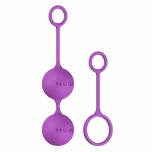 B Swish Bfit Basic Intimate Exercise Balls Orchid Silicone Set