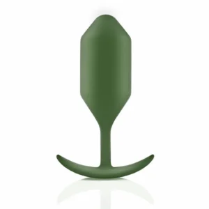 Analinis kaištis „b-Vibe Snug Plug 4“ (žalia)