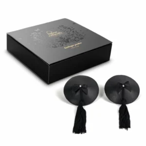 Bijoux Indiscrets Burlesque Decorative Black Adhesive Covers