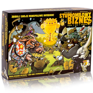 Stupromilowy Biznes Party Strategy Game - Humorous Economic Board Game