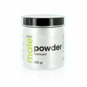 MALE Powder Lubricant 225g - Customizable Water-Based Formula
