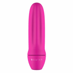 B Swish Bmine Basic Compact Massage Device Magenta 5 Functions Waterproof