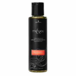 Sensuva Me & You Passion Fruit & Guava Massage Oil 125ml - Long-Lasting Formula