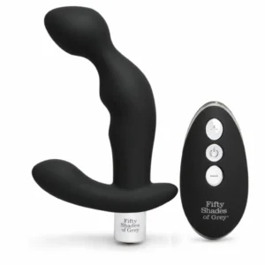 Fifty Shades of Grey Relentless Vibrations Silicone Remote System Black