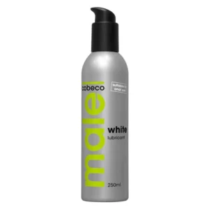 Male White Water-Based Intimate Gel Lubricant 250ml - Anal Formula