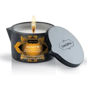 Kama Sutra Ignite Massage Oil Candle Coconut Pineapple 170g