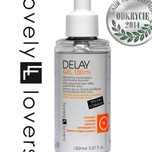 Lovely Lovers Delay Gel 150ml - Intimate Prolonging Formula with Guarana & Mint