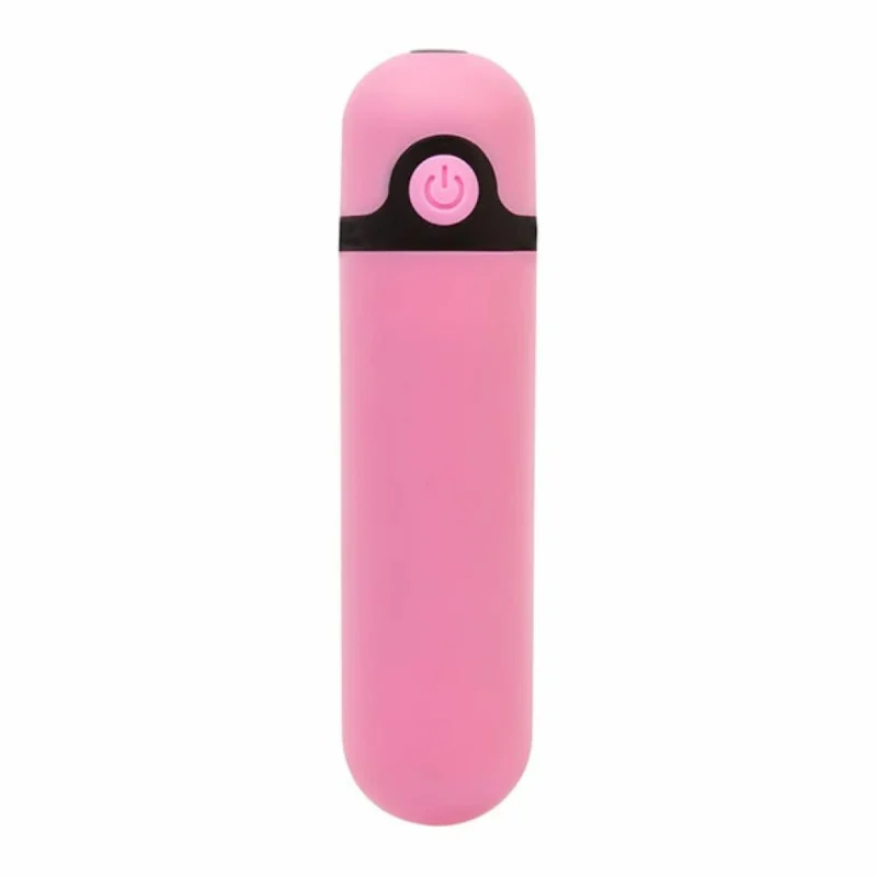 Power Bullet PowerBullet Rechargeable Vibrating Bullet Pink - 10-Mode Compact Device ...