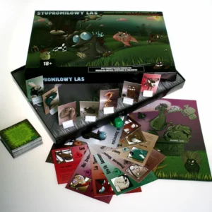 Stupromilowy Las Party Board Game - Humorous Absurd Challenge Edition