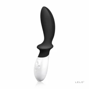 LELO LOKI Obsidian Black Precision Silicone Massager 6 Modes USB