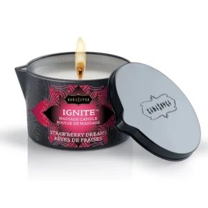 Kama Sutra Ignite Massage Oil Candle Strawberry Dreams 170g