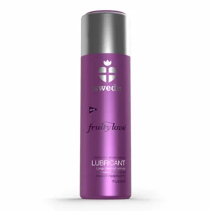 Swede Fruity Love Lubricant Raspberry Rhubarb 100ml Water-Based Formula
