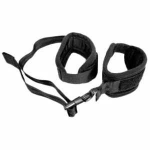 Sportsheets S&M Adjustable Handcuffs with Velcro Closure 61cm Black