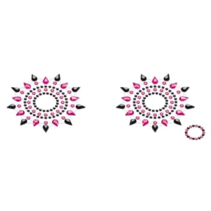 Petits Joujoux Gloria Decorative Black & Pink Body Jewelry Set