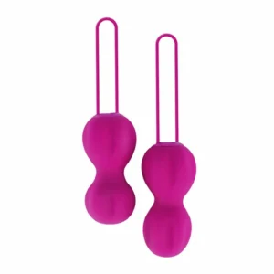 Nomi Tang IntiMate Kegel Set Plus Red Violet - Dual Weight Trainer Kit