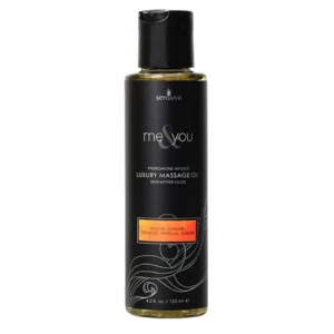 Sensuva Me & You Massage Oil Lemon Ginger Orange Vanilla 125ml