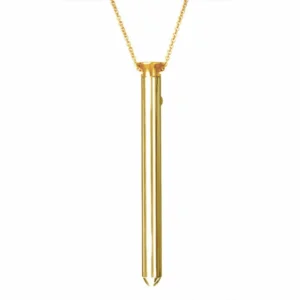 Crave Vesper Gold 24K Plated Necklace - Elegant Discreet Intimate Device