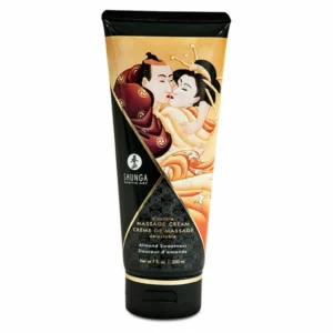 Shunga Massage Cream Almond Sweetness 200ml - Silky Moisturizing Formula