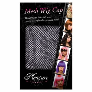 Pleasure Wigs Mesh Wig Cap Universal Size Breathable Black