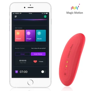 Magic Motion Nyx Wearable App-Controlled Smart Vibrating Device Pink