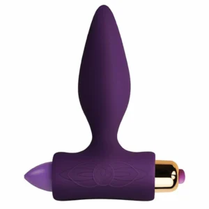 Rocks-Off Petite Sensations Plug Purple - Compact Silicone Model