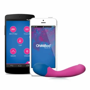 OhMiBod Nex 2 App-Controlled G-Spot Device Blue Rechargeable