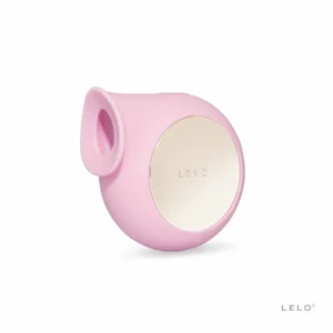 LELO SILA Pink Sonic Wave Massager - Soft Silicone, Waterproof, USB