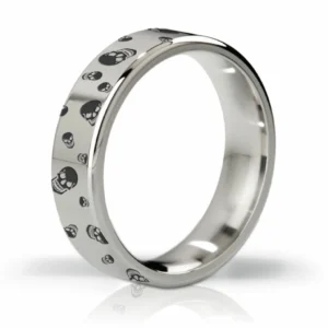 Mystim Duke 55 mm Polished & Engraved Stainless Steel Ring