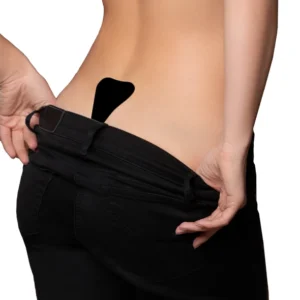 Bye Bra Adhesive Thong Black One Size - Seamless Invisible Lingerie