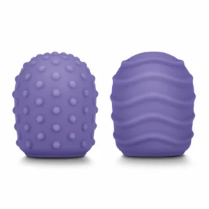 Le Wand Petite Silicone Texture Covers Set - Spiral & Droplet Design