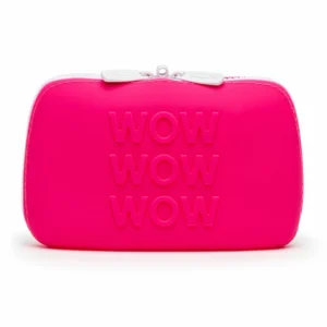 Happy Rabbit WOW Silicone Zip Storage Bag Small Pink 16.5x10.8x2.5cm