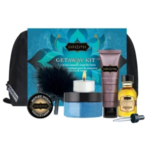Kama Sutra Getaway Kit Romantic Travel Essentials Set