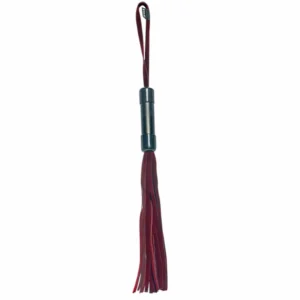Sportsheets S&M Enchanted Flogger Compact Velvet-Like Handle 33cm