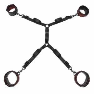 Fifty Shades of Grey Sweet Anticipation Under Mattress Restraint Set, Adjustable