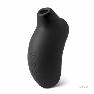 LELO Sona Black Sonic Wave Massager Waterproof USB Rechargeable