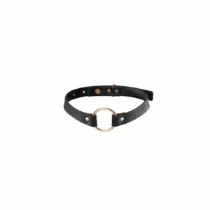Bijoux Indiscrets Maze Adjustable Vegan Choker Black