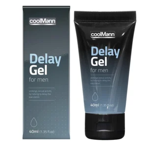CoolMann Delay Gel 40ml - Gentle Desensitizing Formula for Men