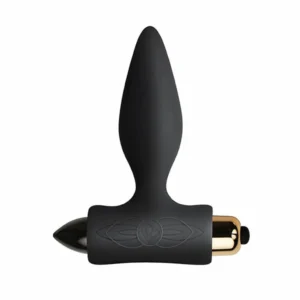 Rocks-Off Petite Sensations Plug Black - Compact Silicone Intimate Device