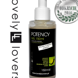 Lovely Lovers Potency Gel 150ml - Strong Formula with Guarana & Ginseng