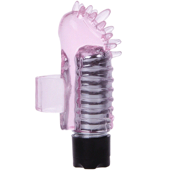 Baile Mini Silicone Finger Vibrator - Compact Intimate Stimulation Tool