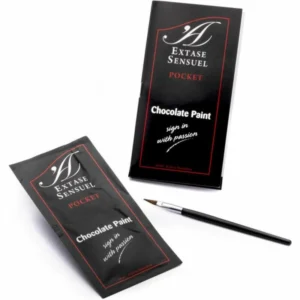 Extase Sensual Bodypaint Chocolate 10ml - Oil-Free Cream, Travel Size