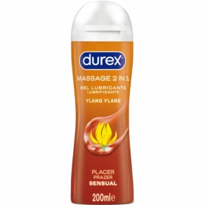 Durex 2-in-1 Massage Gel & Lubricant Ylang Ylang 200ml