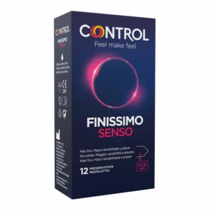 Control Adapta Senso Ultra-Thin Anatomical Latex 12-Pack Transparent