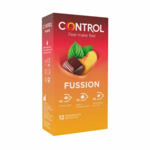 CONTROL Fussion 12-Pack - Multiscented Anatomical Latex Barrier System